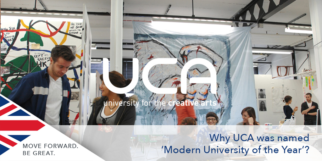 Whu UCA was named Modern University of the Year