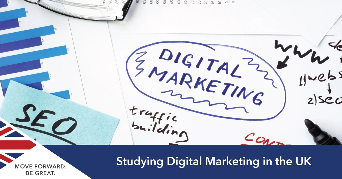 Studying digital marketing in the UK